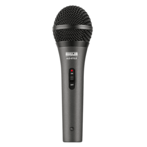 Ahuja AUD97XLR Microphone Wired Dynamic Unidirectional w/ 6Mtr Cable