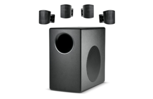 JBL Control 50 Pack Loudspeaker System with Subwoofer – Black