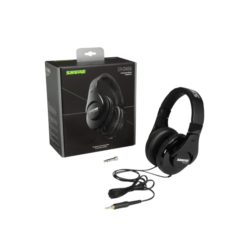 Shure-SRH240A-EFS-Listening-Headphones