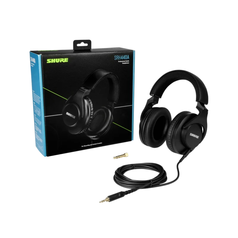 Shure-SRH440A-Studio-Headphones-in-dubai