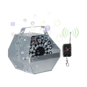 BUBBLE MACHINE FOR DJ DISCO PARTY WITH REMOTE 60W