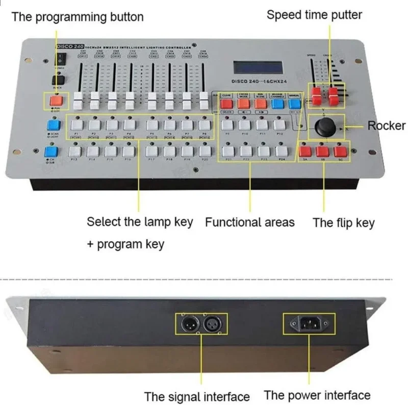 DISCO-240-Lighting-Controller-Console-DMX512-in-uae