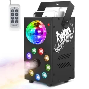 Disco Ball 700W Fog Smoke Machine 9LED