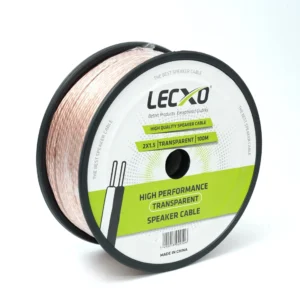 LECXO 1.5MM High Quality Loud Speaker Cable