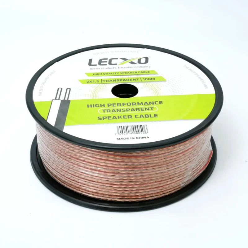 LECXO 1.5MM High Quality Loud Speaker Cable - Image 2