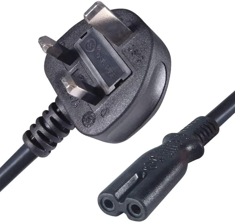 Power Cable Cord 2 Pin For Speaker