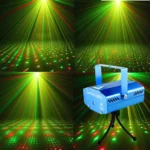 MINI RED GREEN DISCO STAGE LASER LIGHT 5V