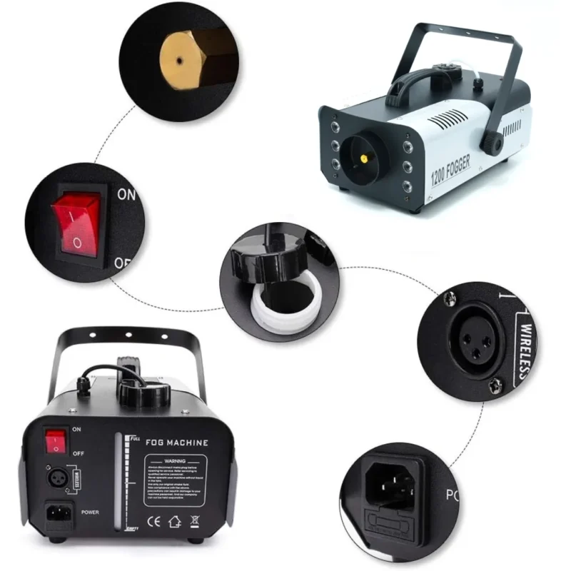 TOP-PRO-1200W-PROFESSIONAL-LED-SMOKE-FOG-MACHINE-REMOTE-CONTROL-price