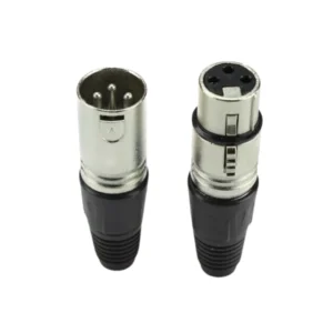 TOP PRO 3 Pin XLR Connector Male Female