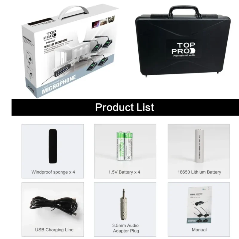 TOP PRO 4 CH CONFERENCE MICROPHONE PRO-H02 price in uae
