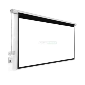 TOP PRO AUTO ELECTRICAL PROJECTOR SCREEN 150 INCH