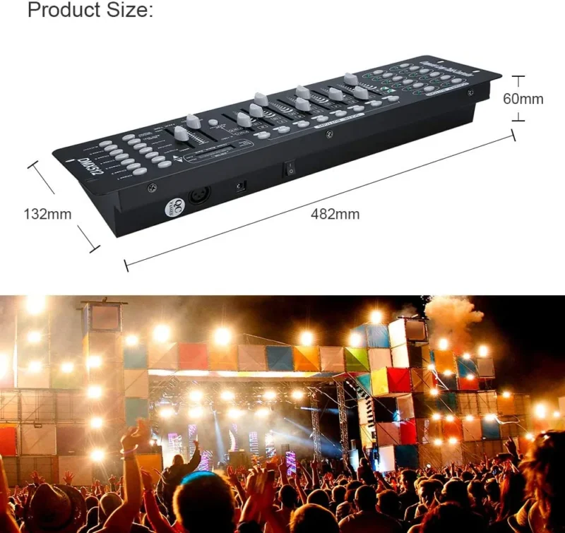 TOP-PRO-DMX512-STAGE-LIGHTING-CONTROLLER-CONSOLE-in-dubai