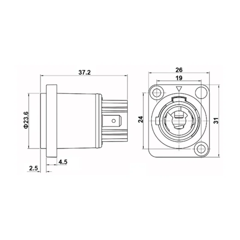 TOP-PRO-Female-Mount-Powercon-Connector-3pins-in-uae