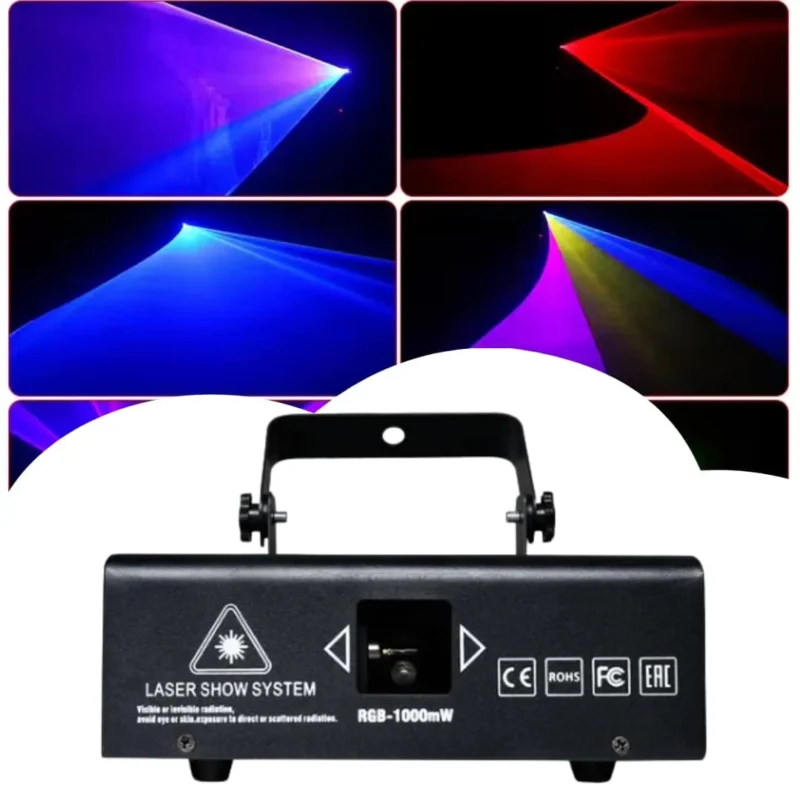 TOP PRO NEW RGB 1W LASER LIGHT For DJ Disco Wedding