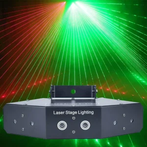 TOP PRO RGB DISCO LASER LIGHT 6 EYES