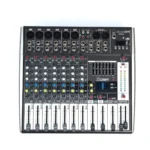 TOP PRO EW808 DSP ECHO MIXER CONSOLE 8 CHANNEL