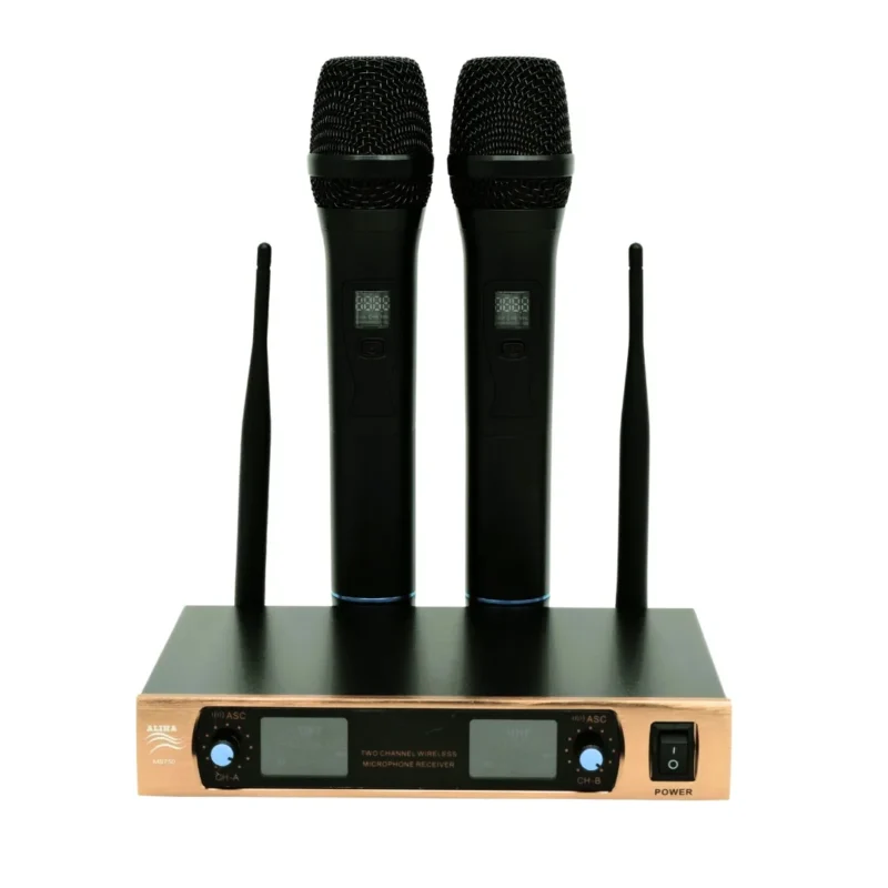 TOP PRO MS-750 DUAL UHF Professional Wireless Microphone