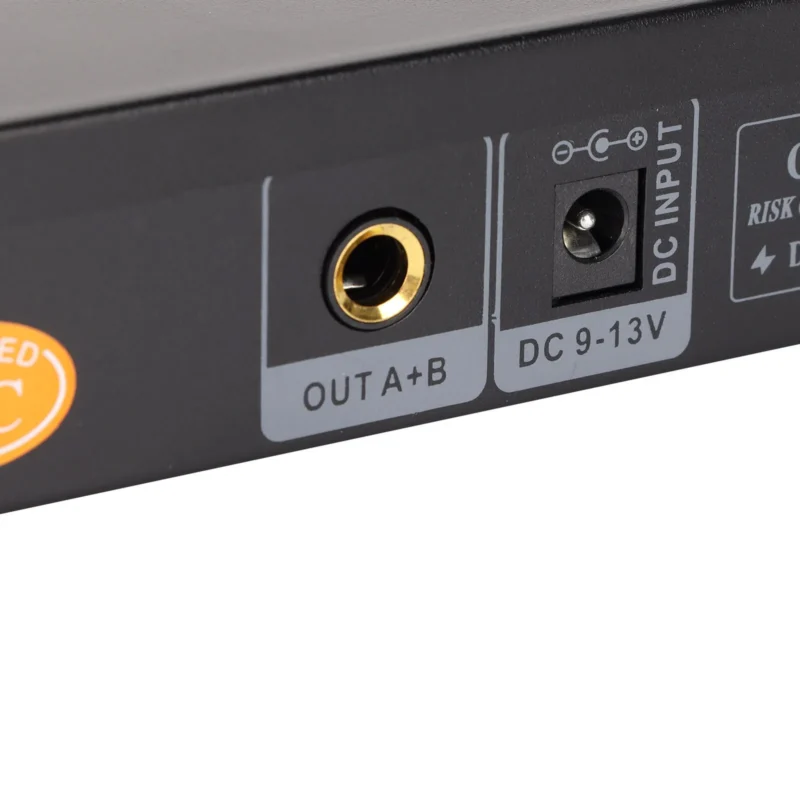 TOP PRO MS-750 DUAL UHF Professional Wireless Microphone - Image 3