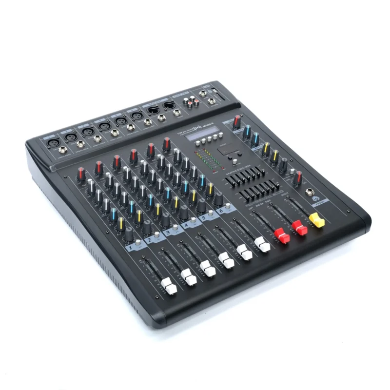 TOP PRO MX606 Audio Mixer Console 6 Channel - Image 2