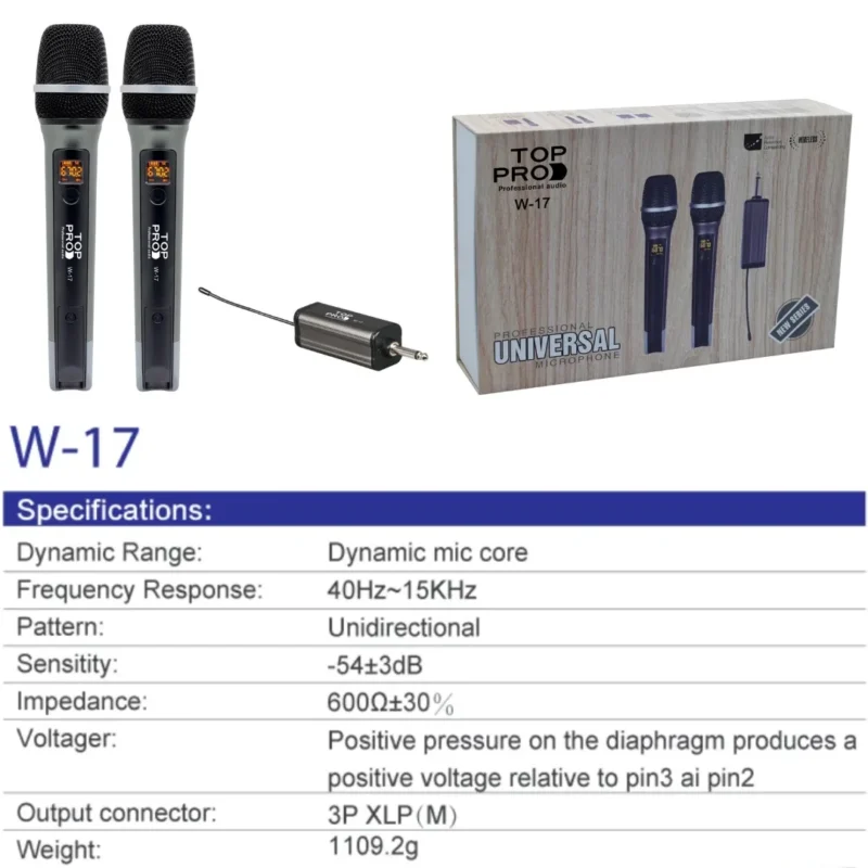 TOP-PRO-W-17-DUAL-WIRELESS-HAND-MICROPHONE-in-uae