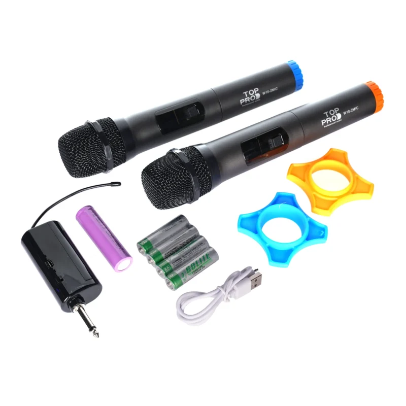 TOP-PRO-W10-2MIC-Dual-Wireless-Hand-Microphone-price-in-dubai