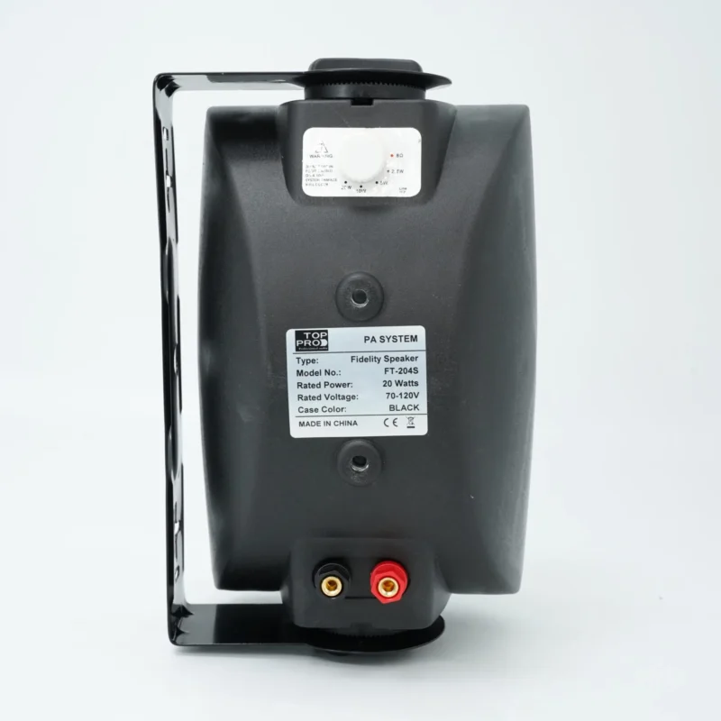 TOP PRO FT-204S PA Wall Mount Speaker 20W Black in uae