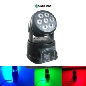 7×10W RGBW LED Wash Moving Head Stage Light with DMX in UAE