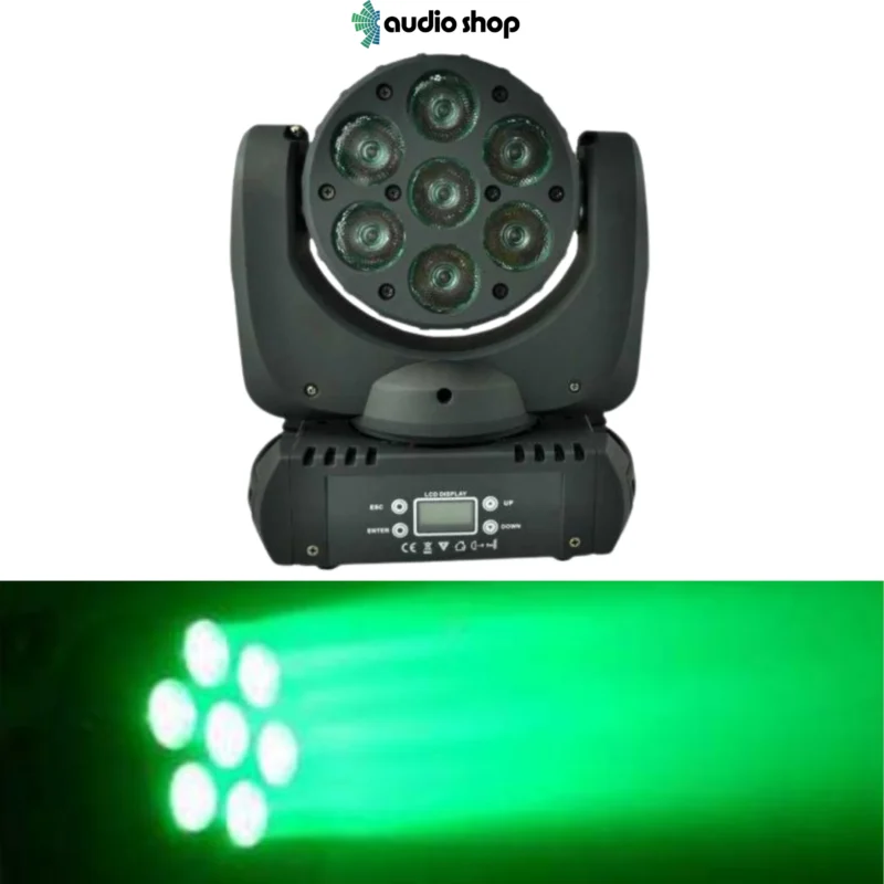 7×12W CREE RGBW LED Wash Moving Head Light price