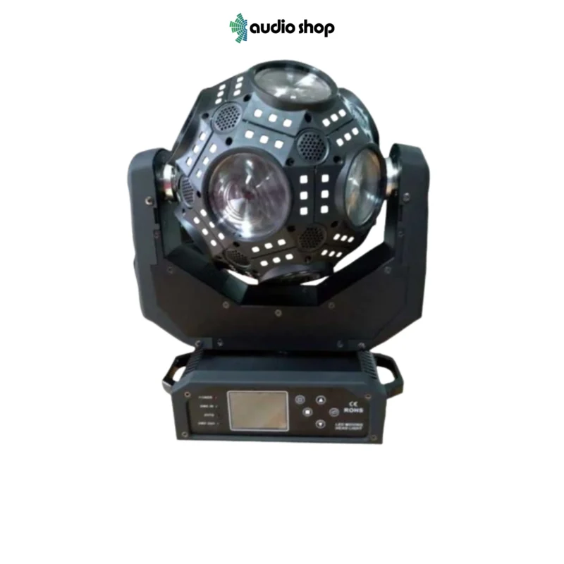LED CosmoPix Moving Head Light 12PCS 300W RGBW – Powerful Stage Lighting - Image 2