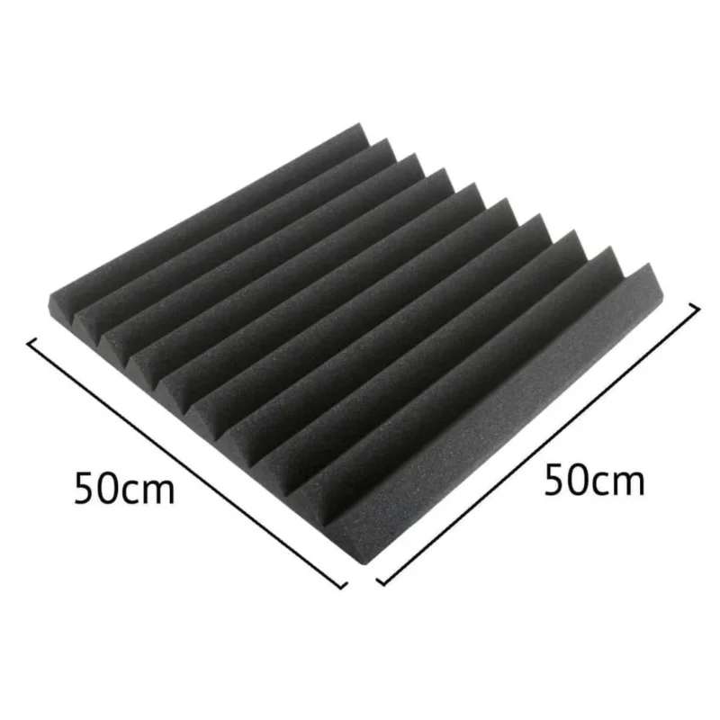 TOP PRO Acoustic Foam Soundproofing Panels 50*50cm