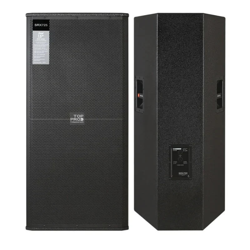 TOP PRO SRX725 Professional Speaker Cabinet Dual 15″ - Image 2