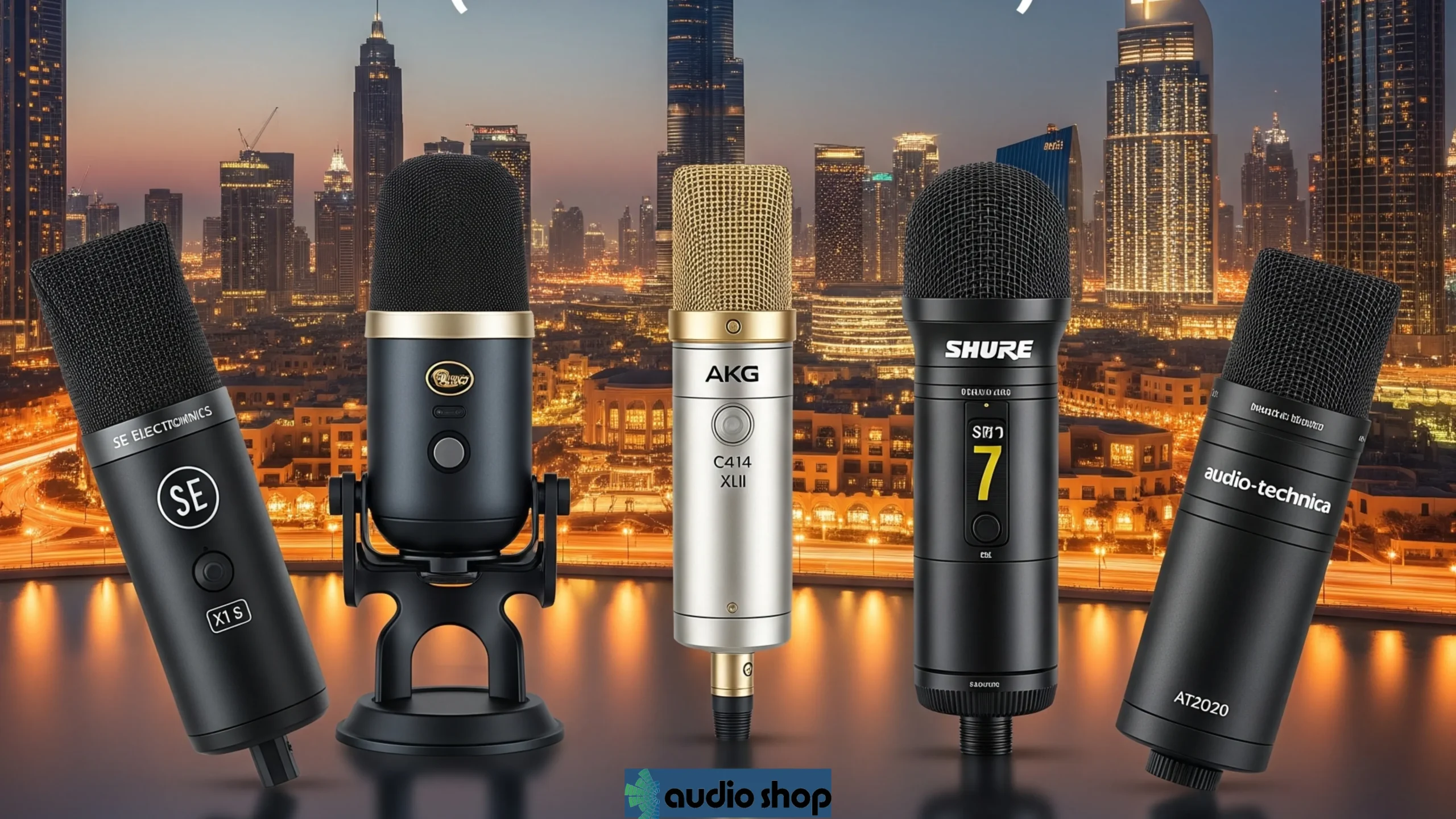 Top 10 Condenser Microphones in Dubai (2025 Edition)
