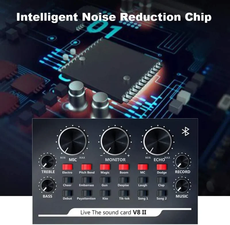 V8II USB LIVE SOUND CARD AUDIO MIXER price
