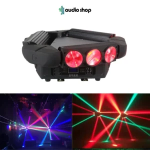 9×15W RGBW LED Spider Beam Moving Head Light