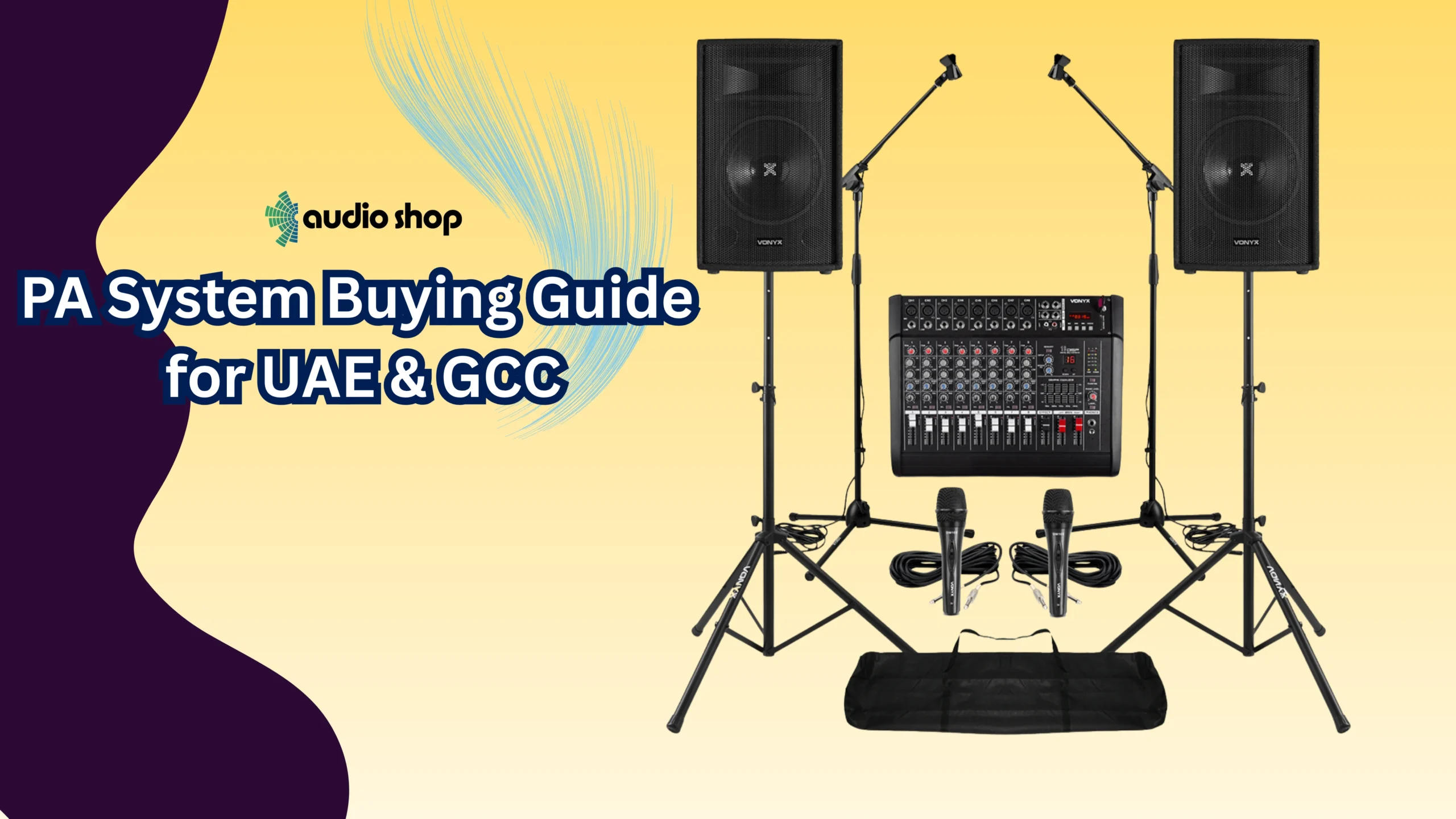 PA System Buying Guide for UAE & GCC